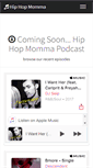 Mobile Screenshot of hiphopmomma.com